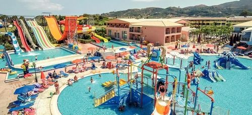 All inclusive-loma kreikka-kreikka: Kreikan hotellit, vesipuisto Kreikan hotellit